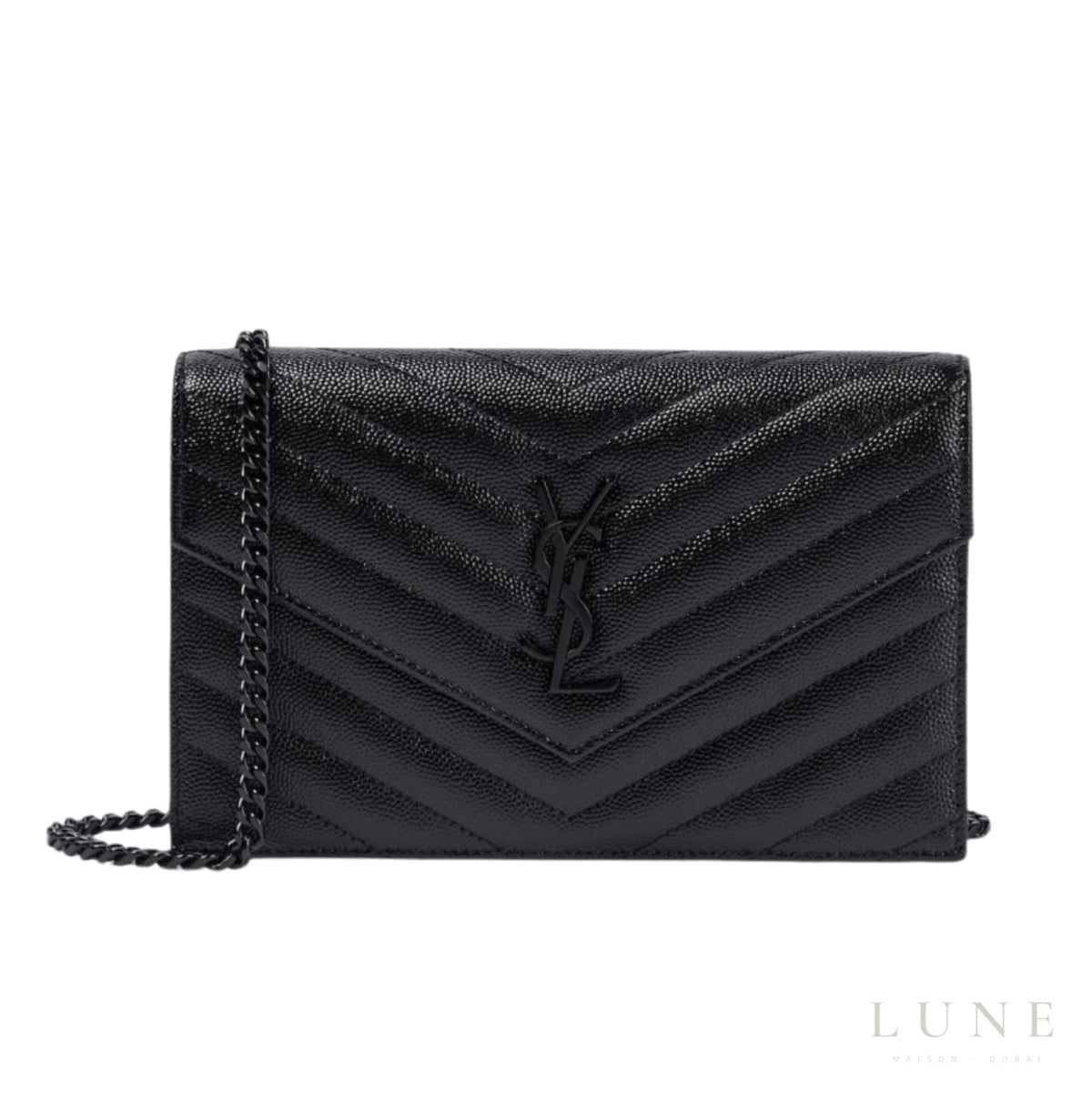 Saint Laurent Cassandre Envelope Chain