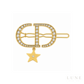Dior Hairclip Toned Star Jewelry – Gold