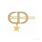 Dior Hairclip Toned Star Jewelry – Gold