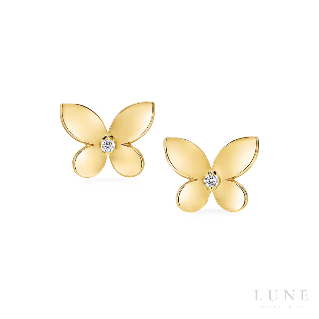 Graff Butterfly Earrings – Gold
