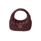 Miu Wander Matelassé Tote Bag