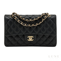 Chanel Classic Flap Bag Black Calfskin