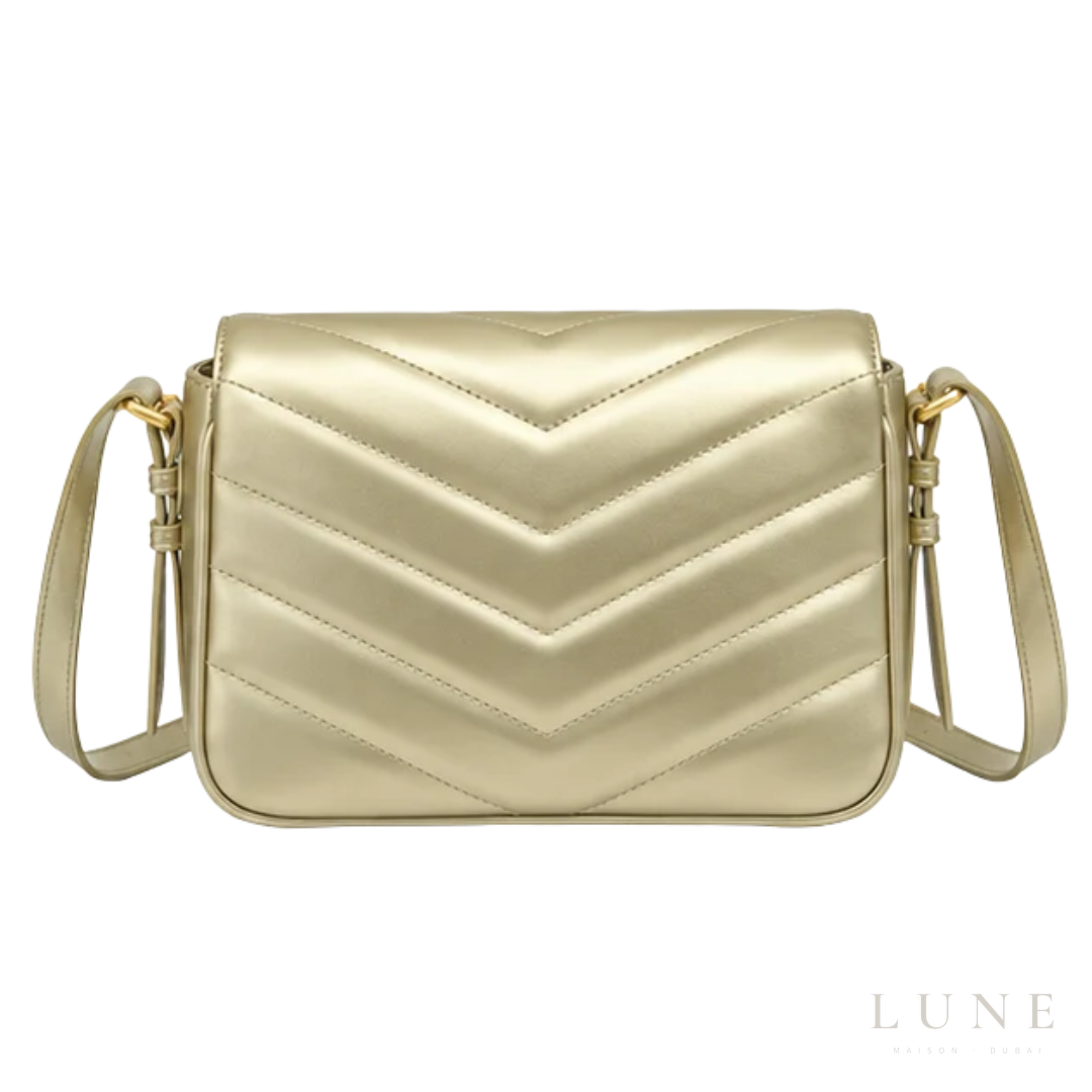 Saint Laurent LouLou Toy Strap Bag – Gold