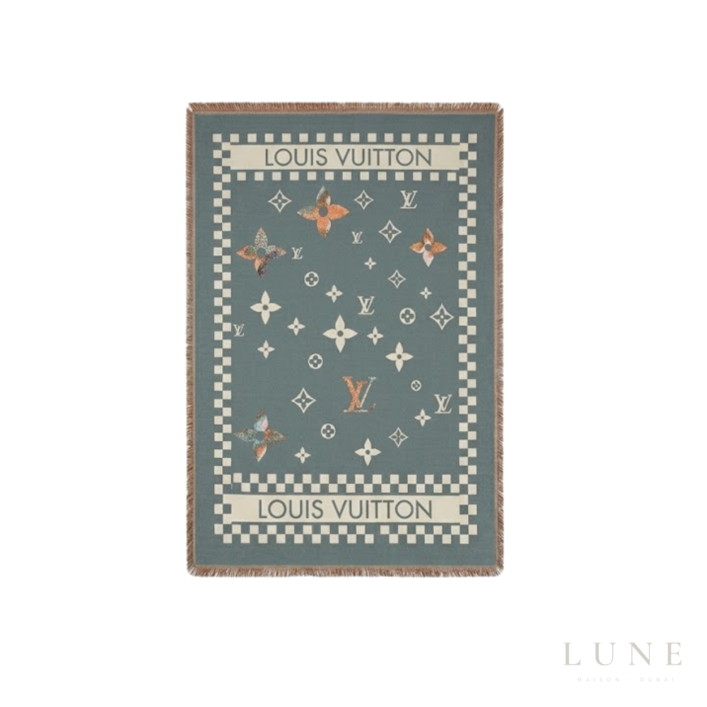Louis Vuitton Monogram Scarf – Grey