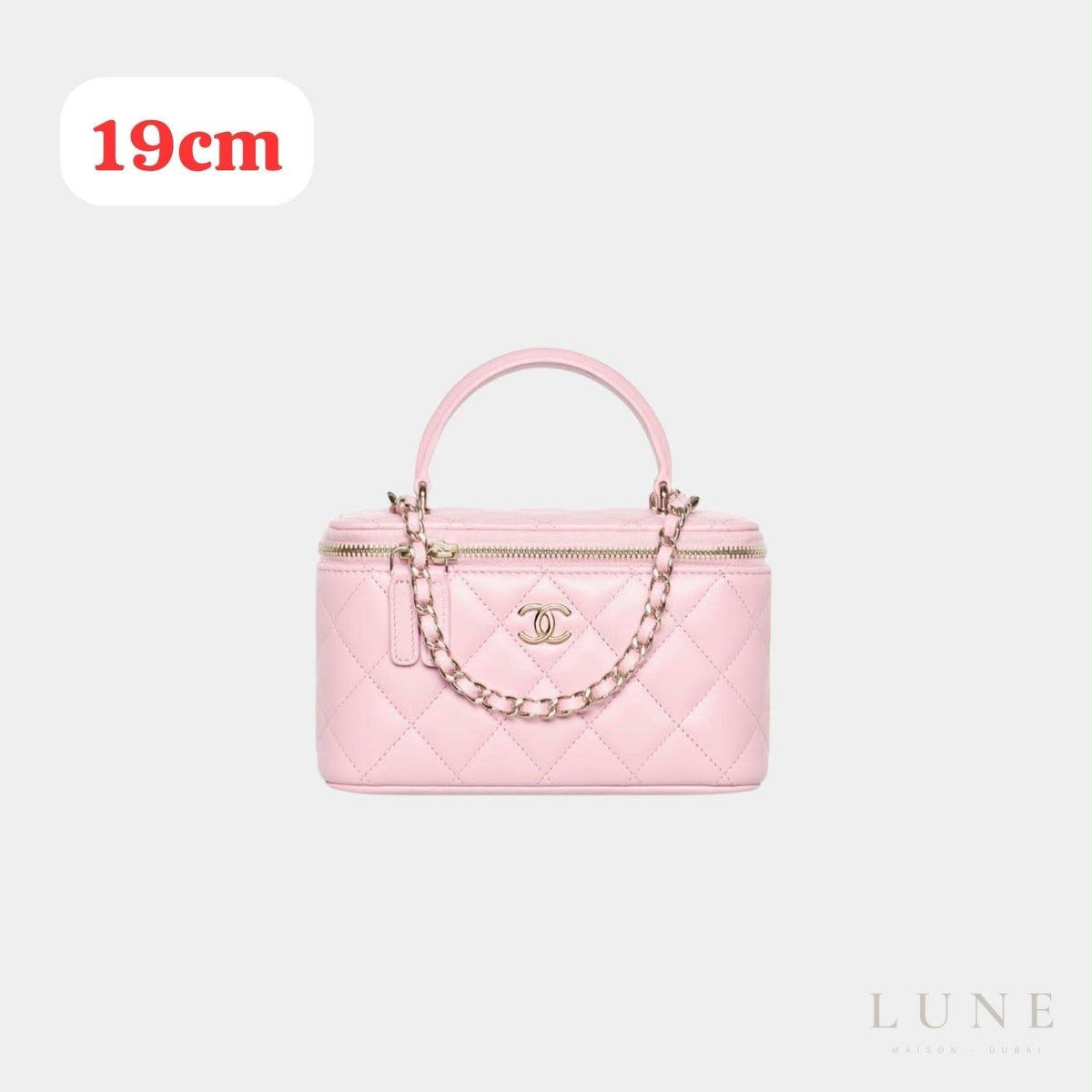 Chanel Vanity Case – Light Pink - View 4