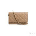 Chanel Quilted Caviar Leather Wallet on Chain - View 1