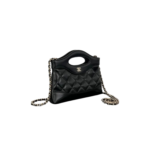 Chanel 31 Black LambSkin Bag