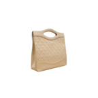 Chanel Vintage Beige-Gold Lambskin