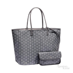 Goyard Saint Louis Tote Bag PM – Grey - View 1