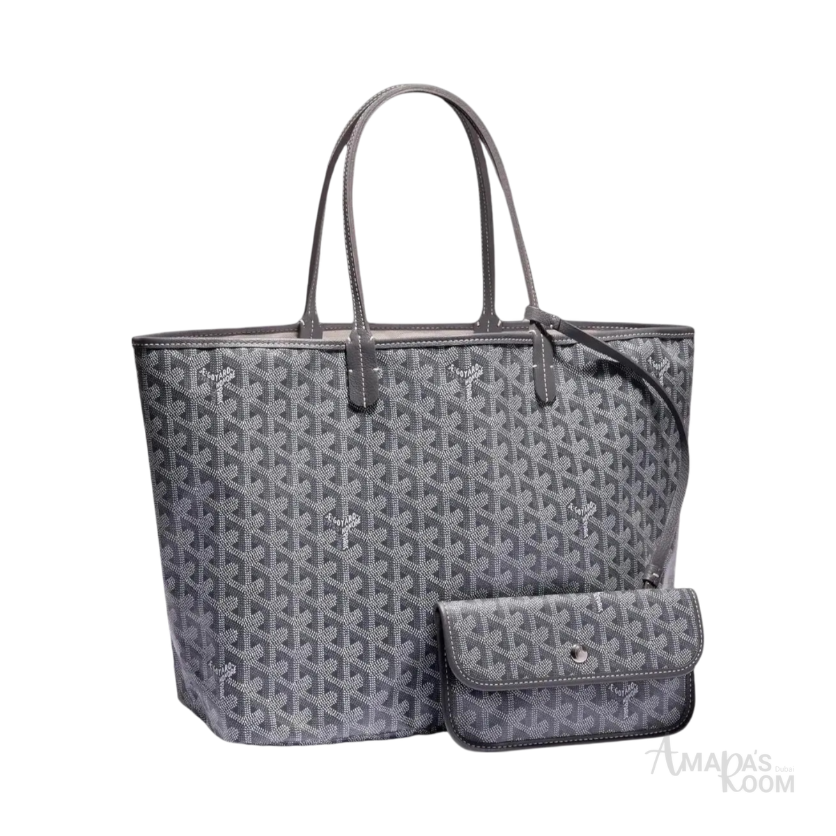 Goyard Saint Louis Tote Bag PM – Grey - View 1