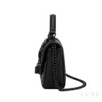 Saint Laurent College Medium Chain Bag – Black