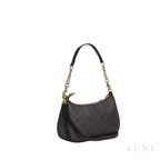 Coach Teri Shoulder Bag – Black Canvas - View 2