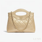 Chanel 31 Nano Mini Clutch – Light Beige - View 3