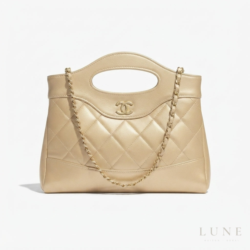 Chanel 31 Nano Mini Clutch – Light Beige - View 3