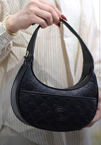 Gucci GG Emblem Mini Bag – Black