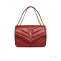 Saint Laurent Loulou Toy Bag – Red - View 1