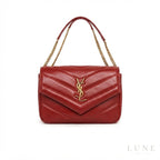 Saint Laurent Loulou Toy Bag – Red - View 1