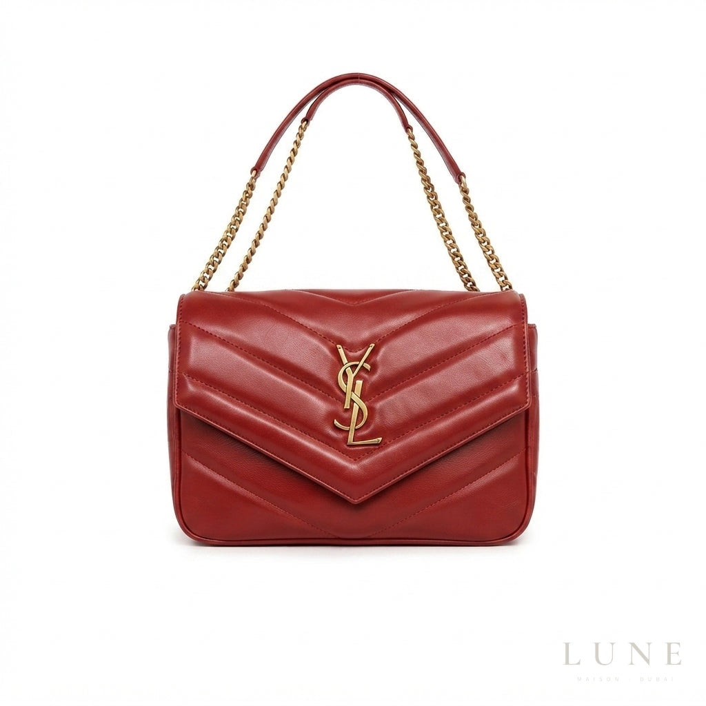 Saint Laurent Loulou Toy Bag – Red - View 1