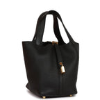 Hermès Picotin Lock 18 Black Clemence