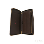 Louis Vuitton Zippy Wallet Damier Ebene Canvas – Brown - View 4