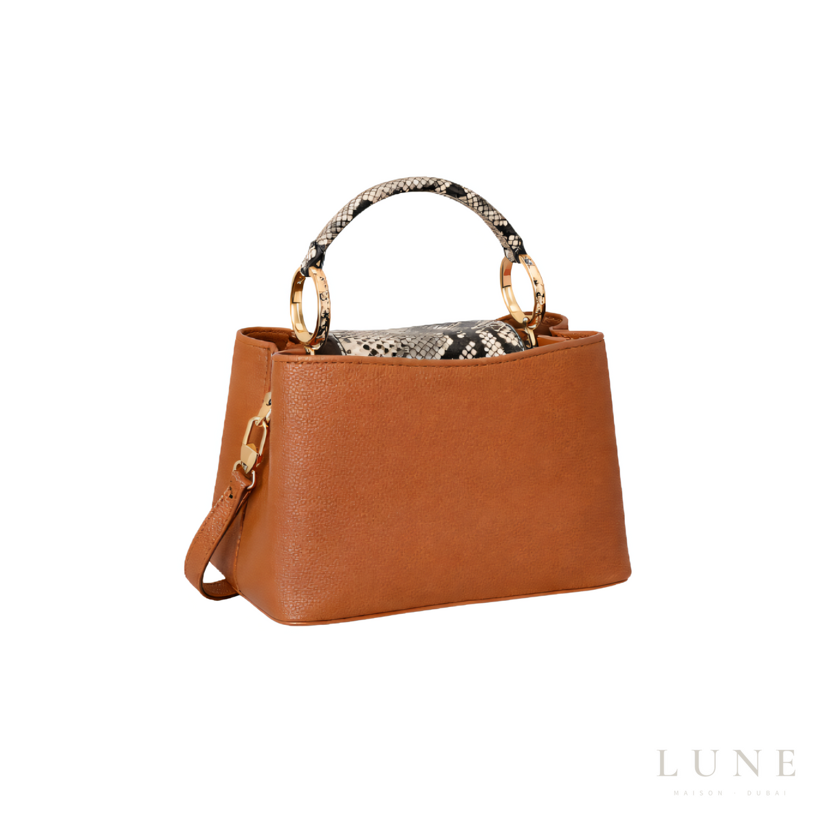 Louis Vuitton Capucines Brown Python