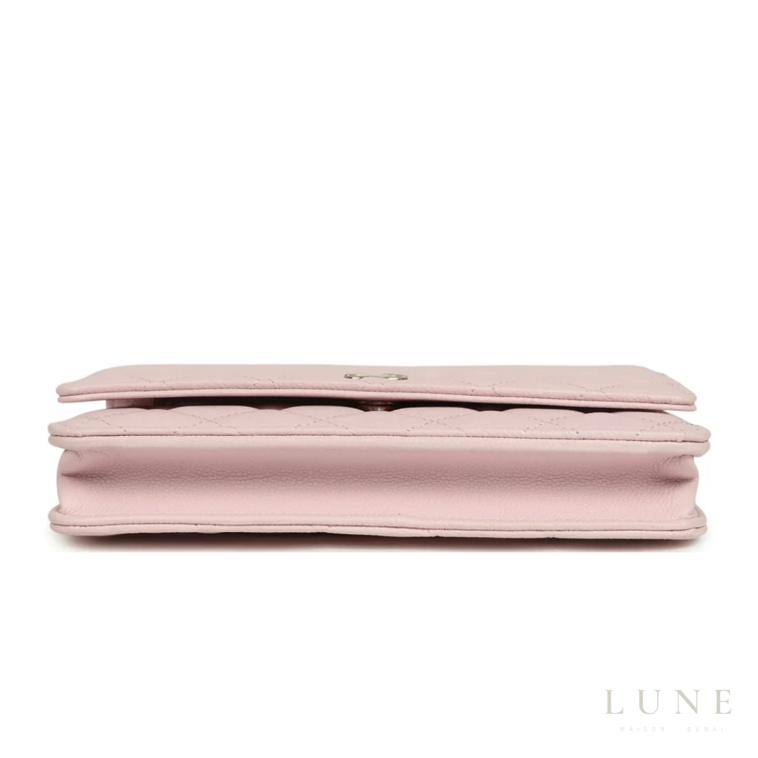 Chanel Quilted Wallet – Light Pink - View 4