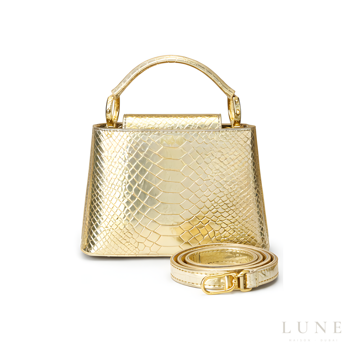 Louis Vuitton Capucines Taurillon Silver