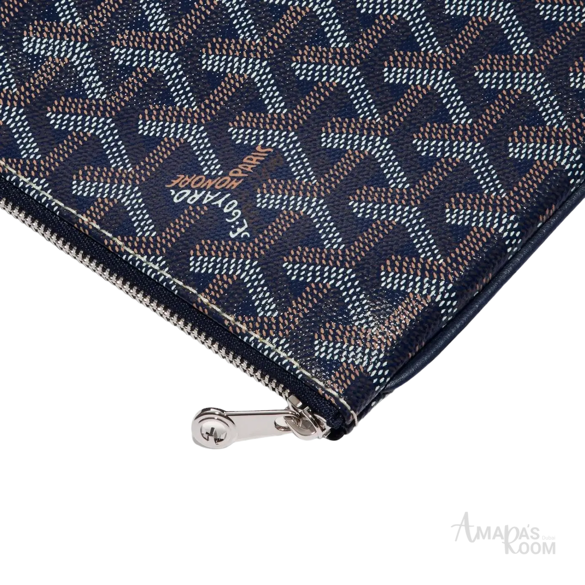 Goyard Senat Pouch – Navy Blue - View 2