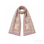 Louis Vuitton Monogram Beige Rose Scarf