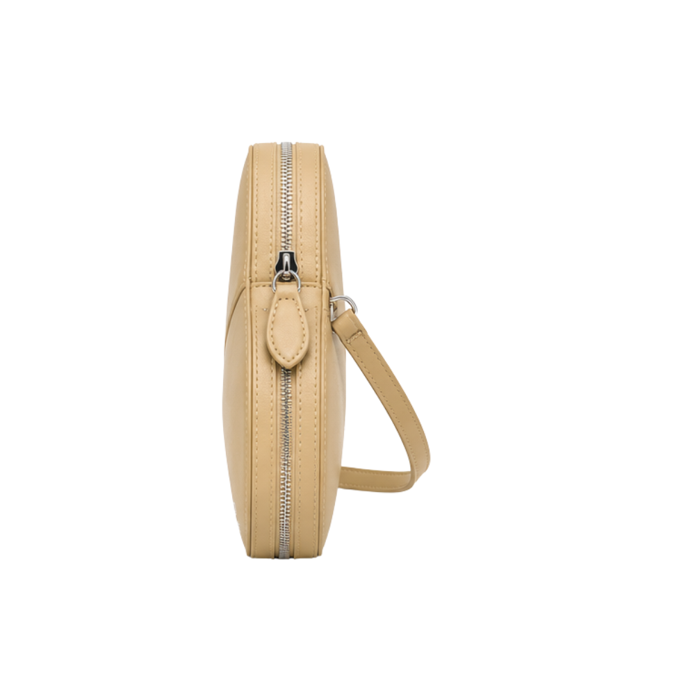 Alaïa Le Cœur Calfskin Bag – Beige