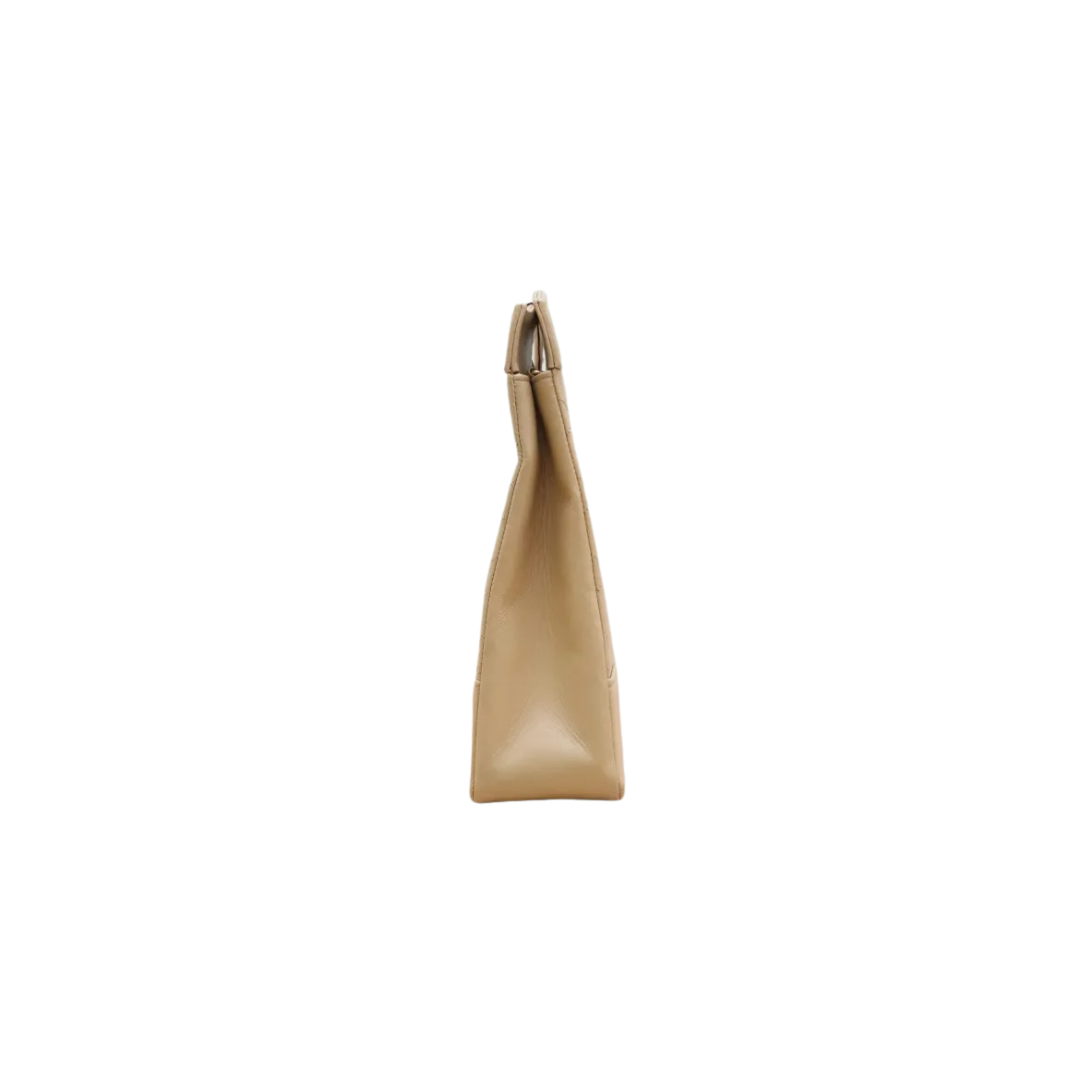 Chanel | Vintage Beige-Gold Lambskin