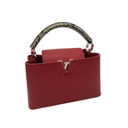 Louis Vuitton Capucines Red Taurillon