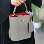 Small Saffiano Panier Bag