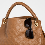 Louis Vuitton Artsy MM Bag - Brown Monogram Empreinte Leather