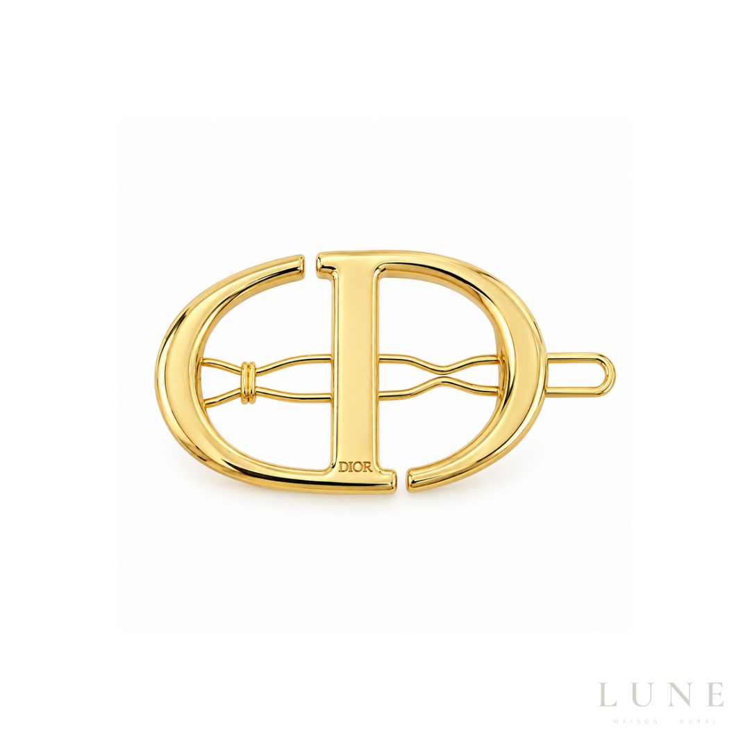 Dior Hairclip 30 Montaigne Jewelry – Gold