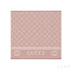 Gucci | Scarf GG Monogram Jacquard Dusty Pink - View 1