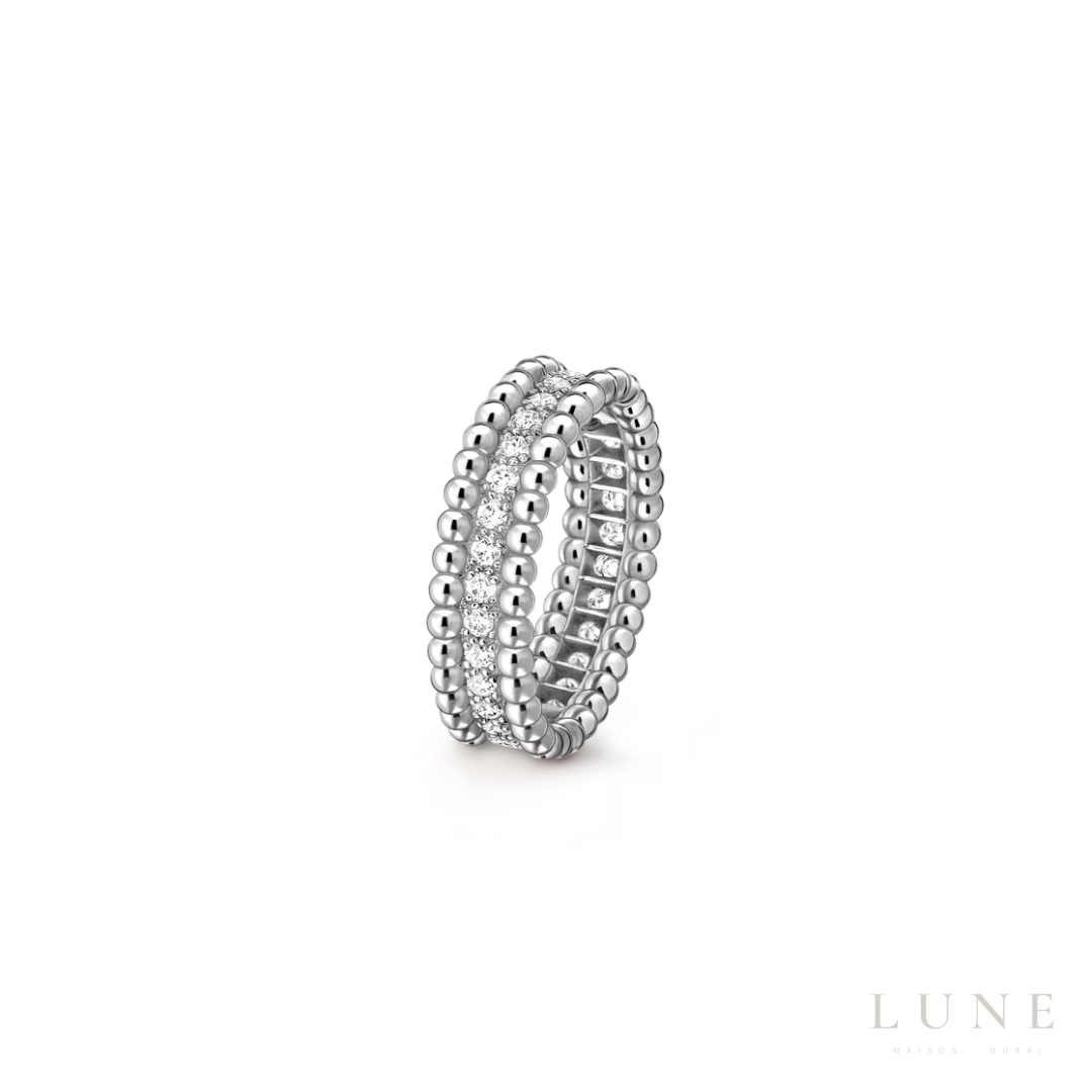 Van Cleef Perlée Diamonds Set