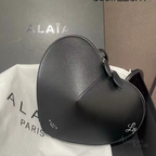 Alaïa Le Cœur Calfskin Bag – Black