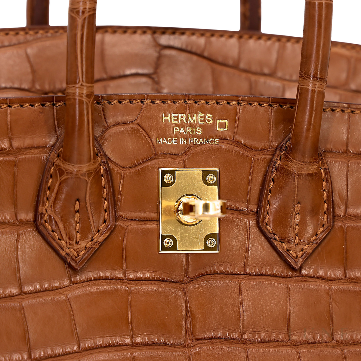 Hermès Birkin 25 Rich Brown Crocodile