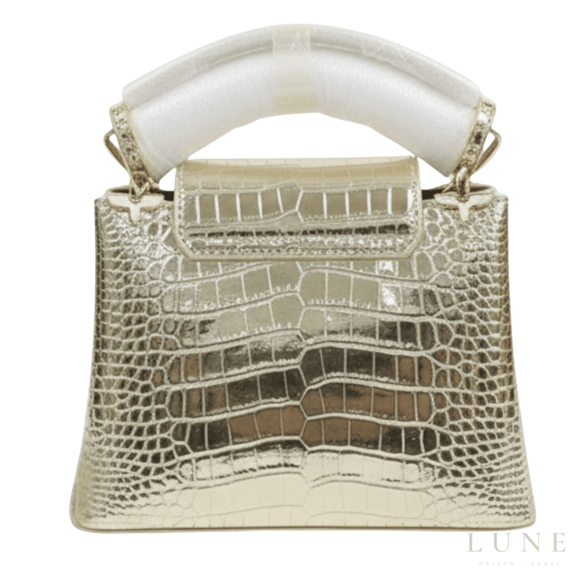 Louis Vuitton Ćapucines Lizard Leather