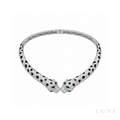 Cartier Panthere De Cartier Emerald Onyx White Gold Set