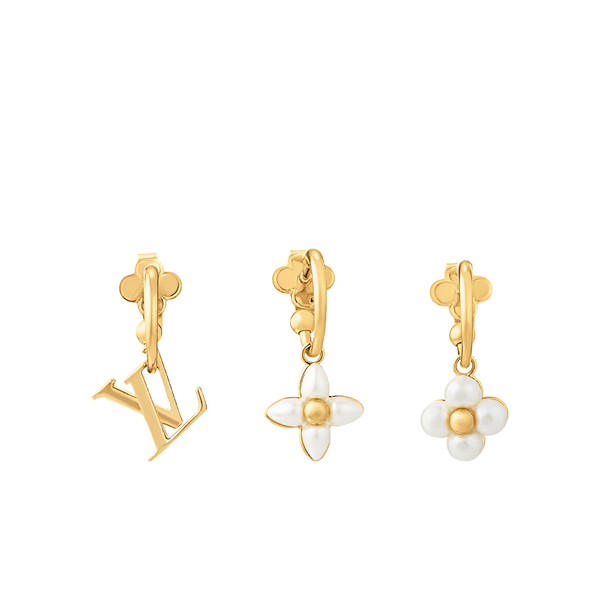 Louis Vuitton Floral Earrings