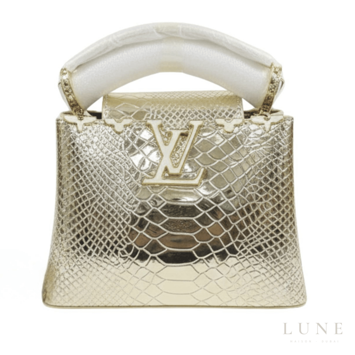 Louis Vuitton Ćapucines Lizard Leather