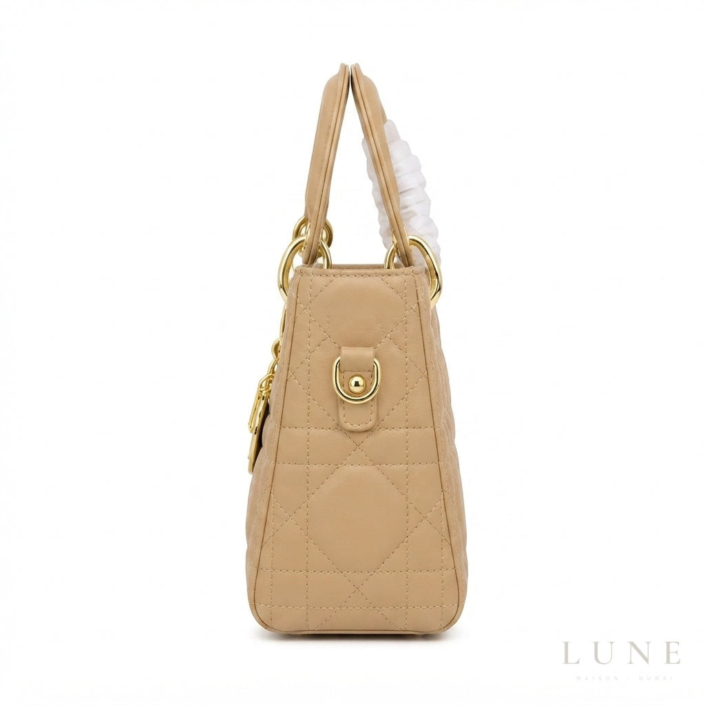 Dior Lady D-Joy Style Handbag – Beige - View 4