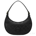 Gucci GG Emblem Mini Bag – Black