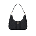 Guess Noreen Top Zip Shoulder Bag Black