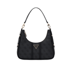 Guess Noreen Top Zip Shoulder Bag Black