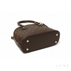 Louis Vuitton Alma BB Brown Leather Bag
