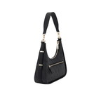Guess Noreen Top Zip Shoulder Bag Black