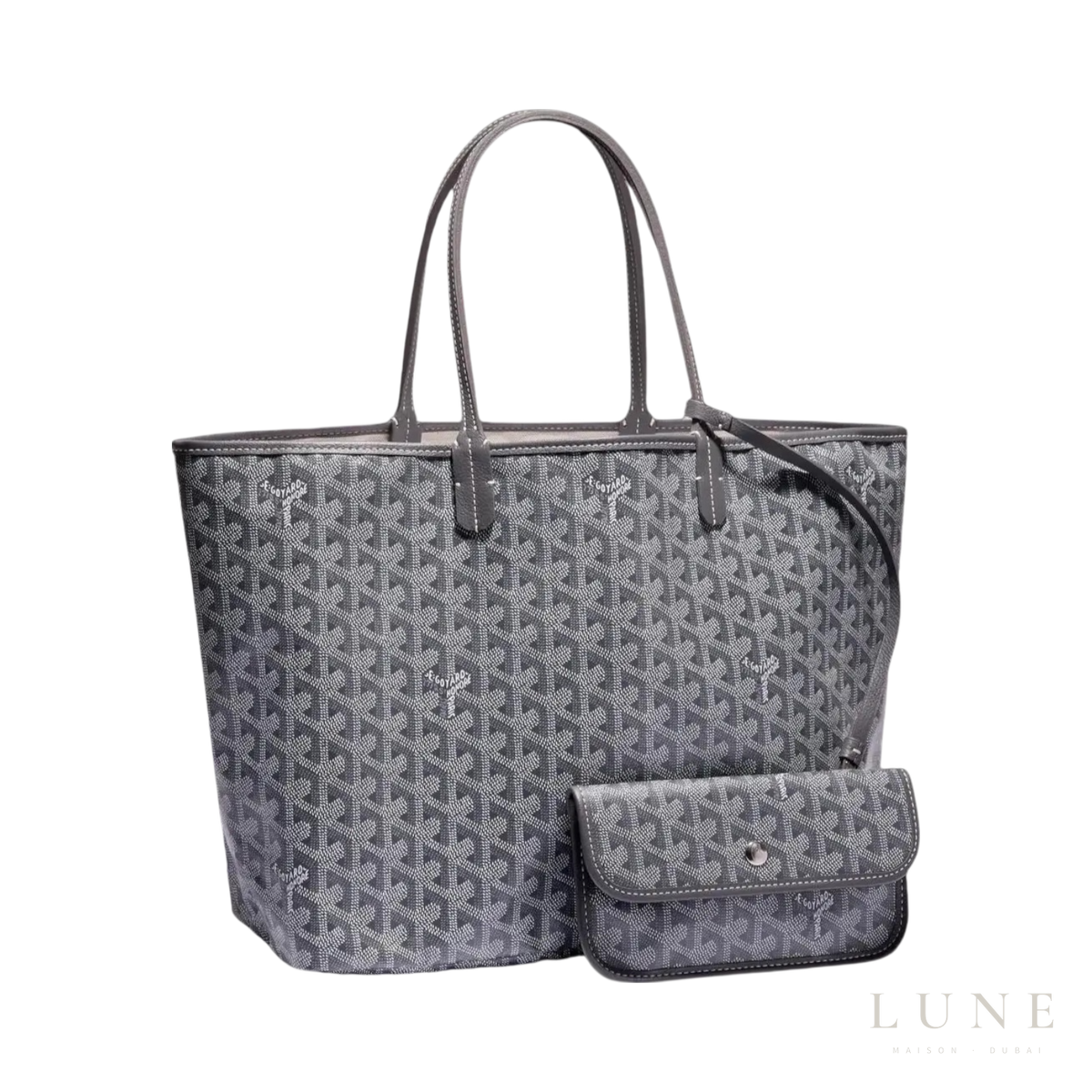 Goyard Saint Louis Tote Bag PM – Grey - View 1